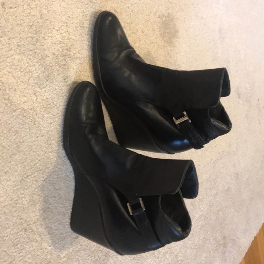 Prada wedge booties size 10